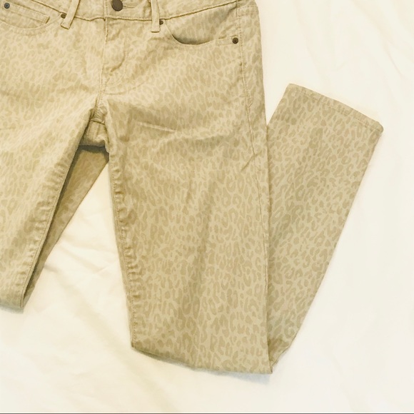 GAP Always Skinny Leopard Print Pants - Picture 2 of 5